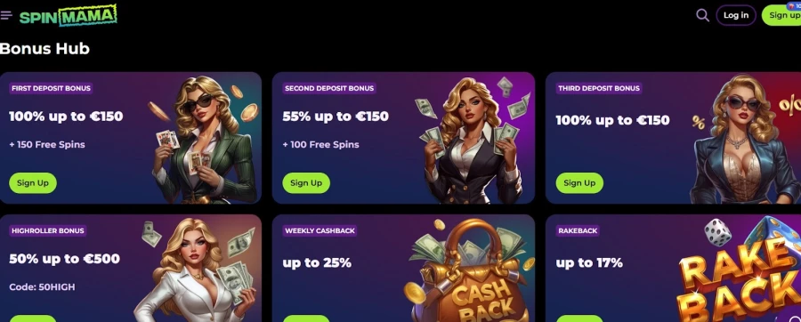 Spinmama Game